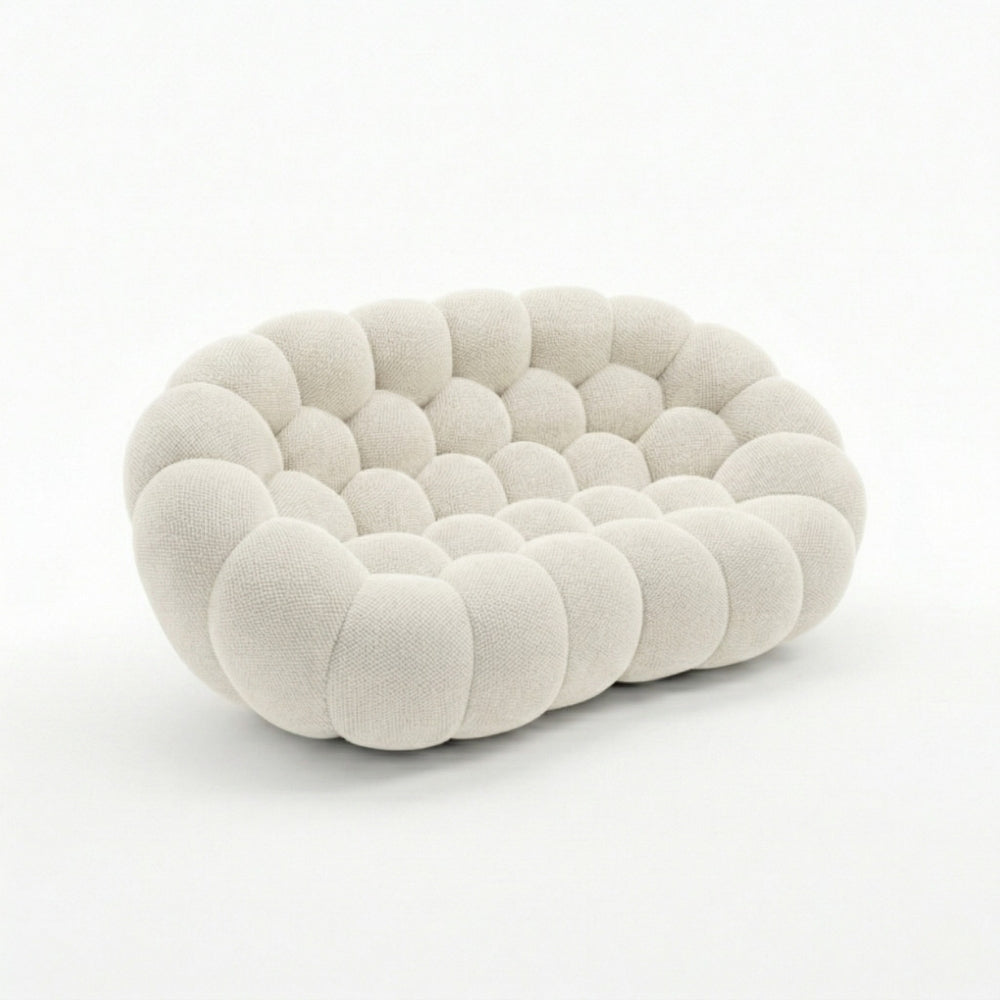 Nova Classic – Canapé Bubble 2 Places Blanc