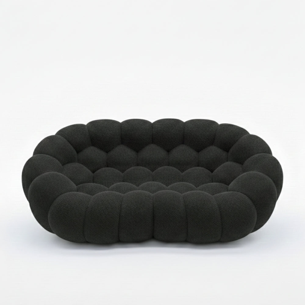 Nova Classic – Canapé Bubble 2 Places Noir