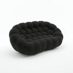 Nova Classic – Canapé Bubble 2 Places Noir