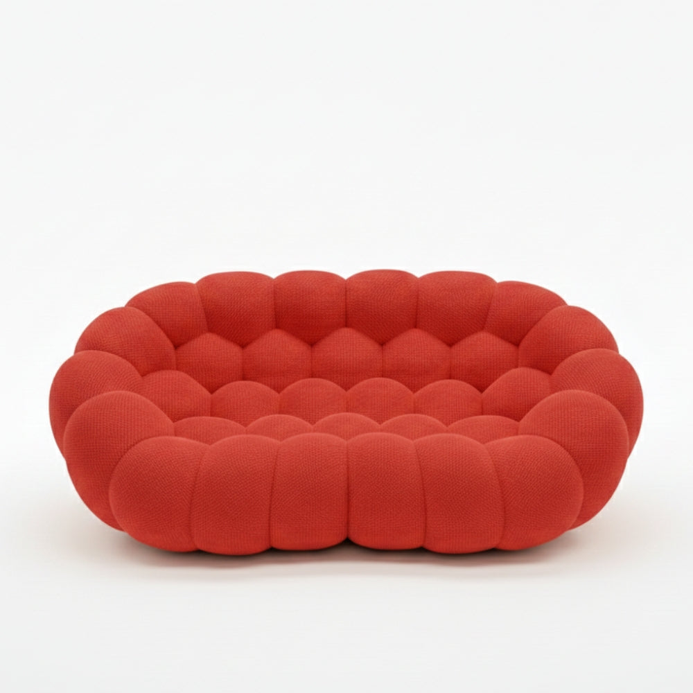 Nova Classic – Canapé Bubble 2 Places Rouge
