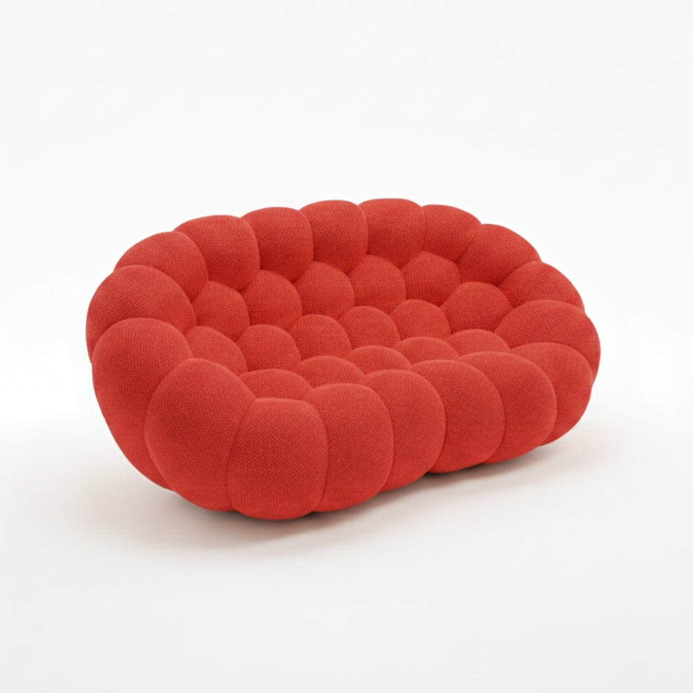 Nova Classic – Canapé Bubble 2 Places Rouge
