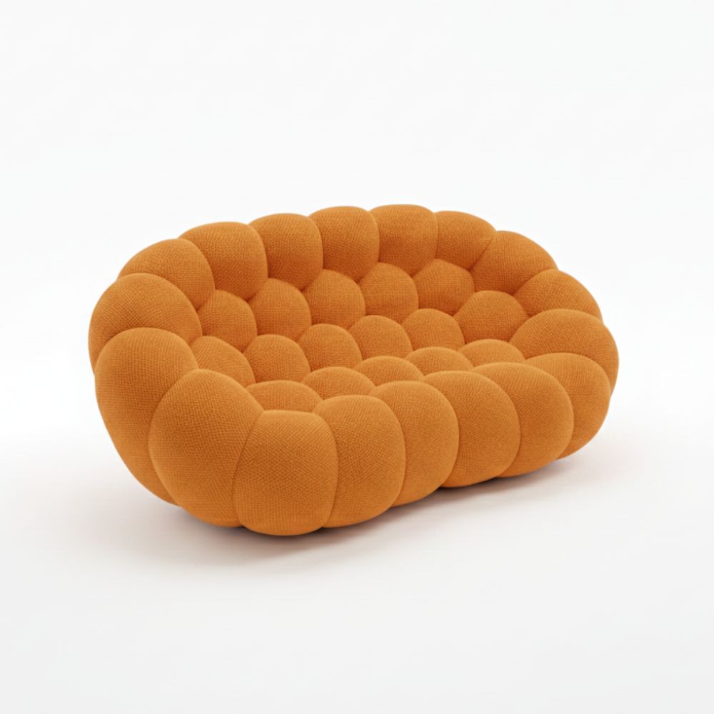 Nova Classic – Canapé Bubble 2 Places Orange