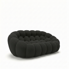 Nova Classic – Canapé Bubble 2 Places Noir