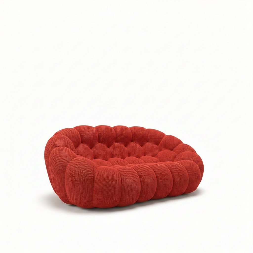 Nova Classic – Canapé Bubble 2 Places Rouge