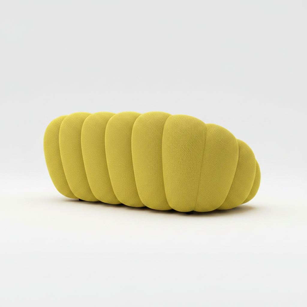 Nova Classic – Canapé Bubble 2 Places Jaune