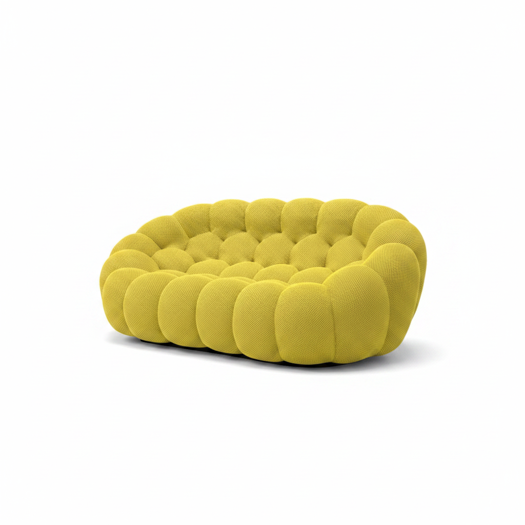Nova Classic – Canapé Bubble 2 Places Jaune